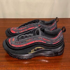 Nike Air Max 97 SE Tartan Black/Red/Plaid AV8220-001  Plaid  Women’s 6